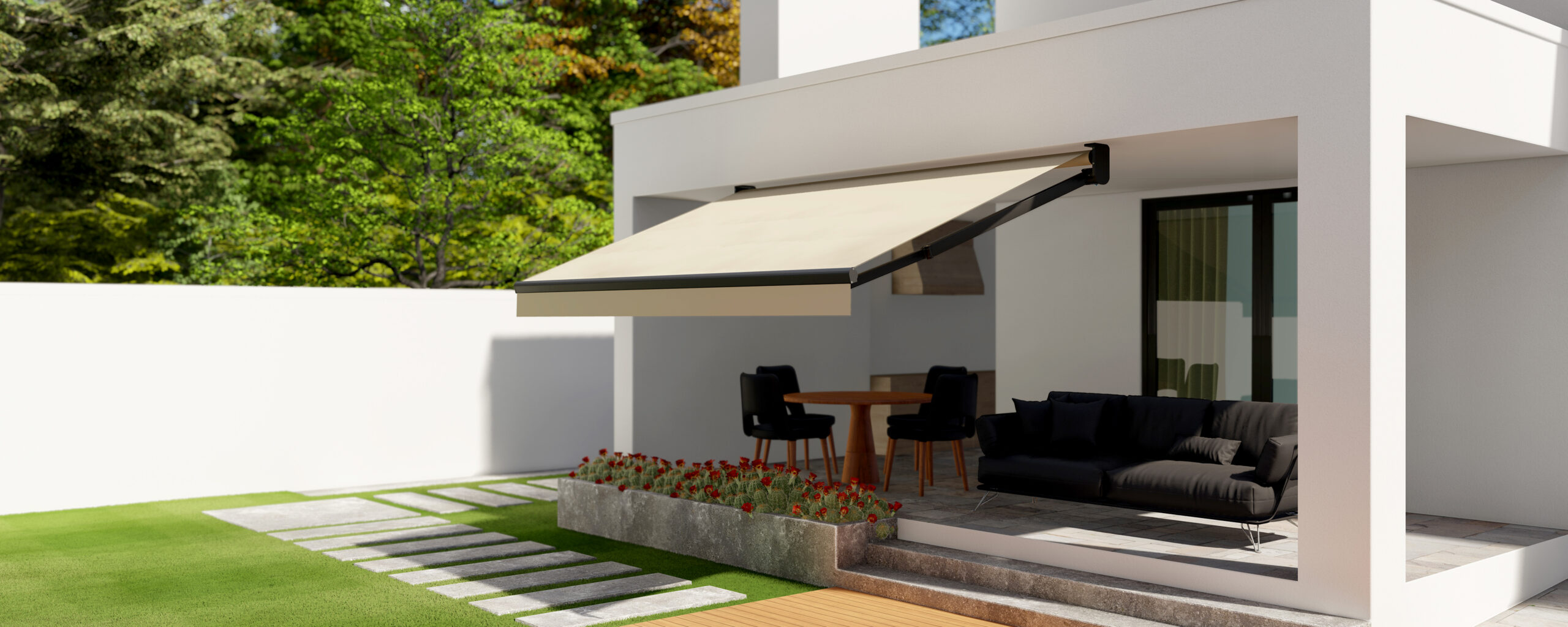 Toldo Tarifa instalado a techo