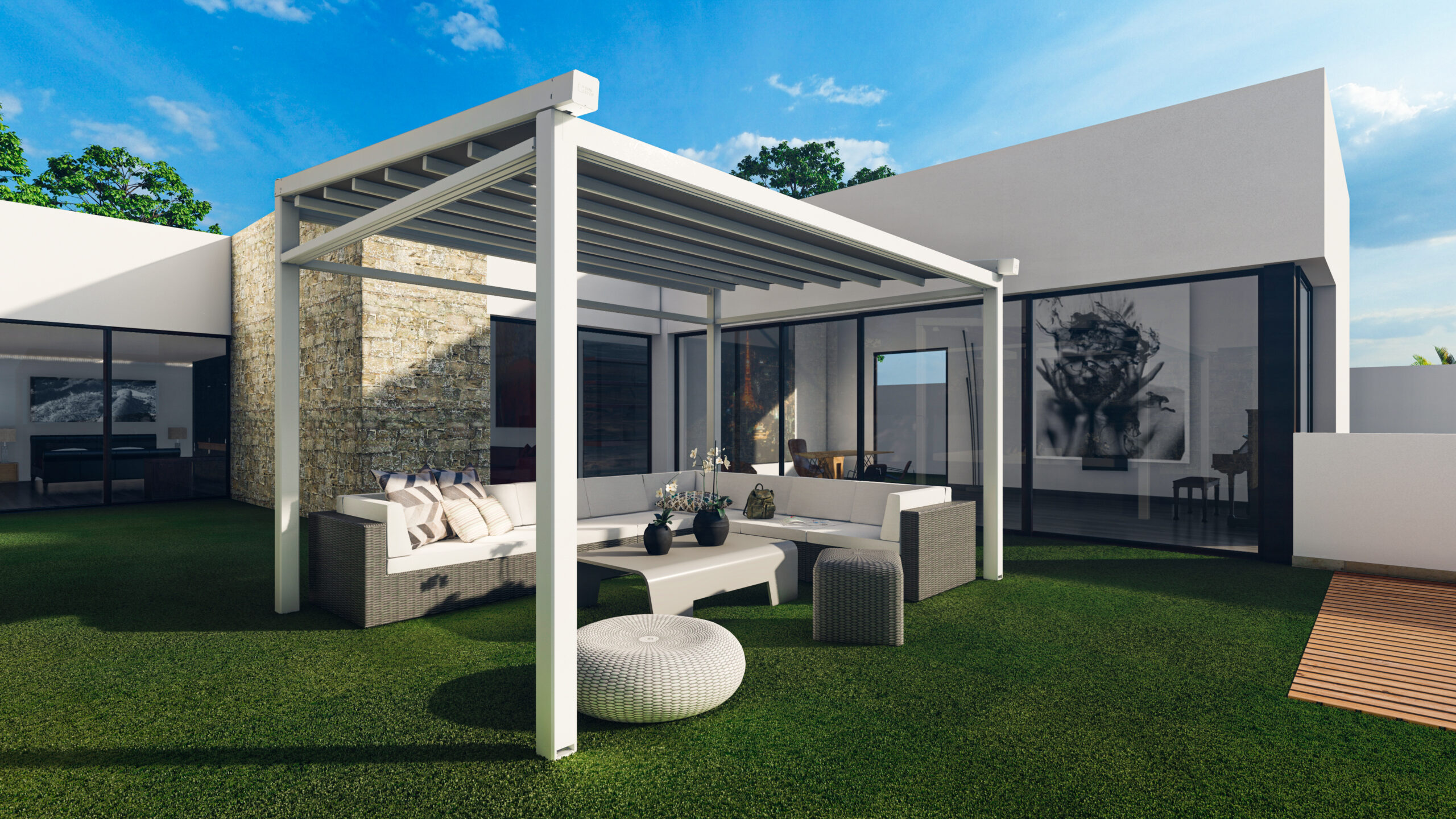 Pérgola Marsella autoportante