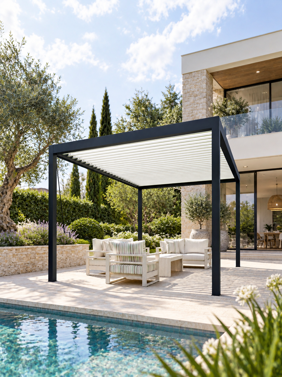 Pérgola Bolonia autoportante